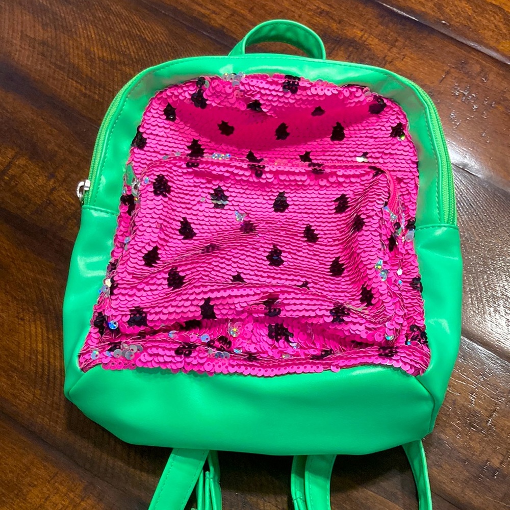 Justice watermelon mini backpack